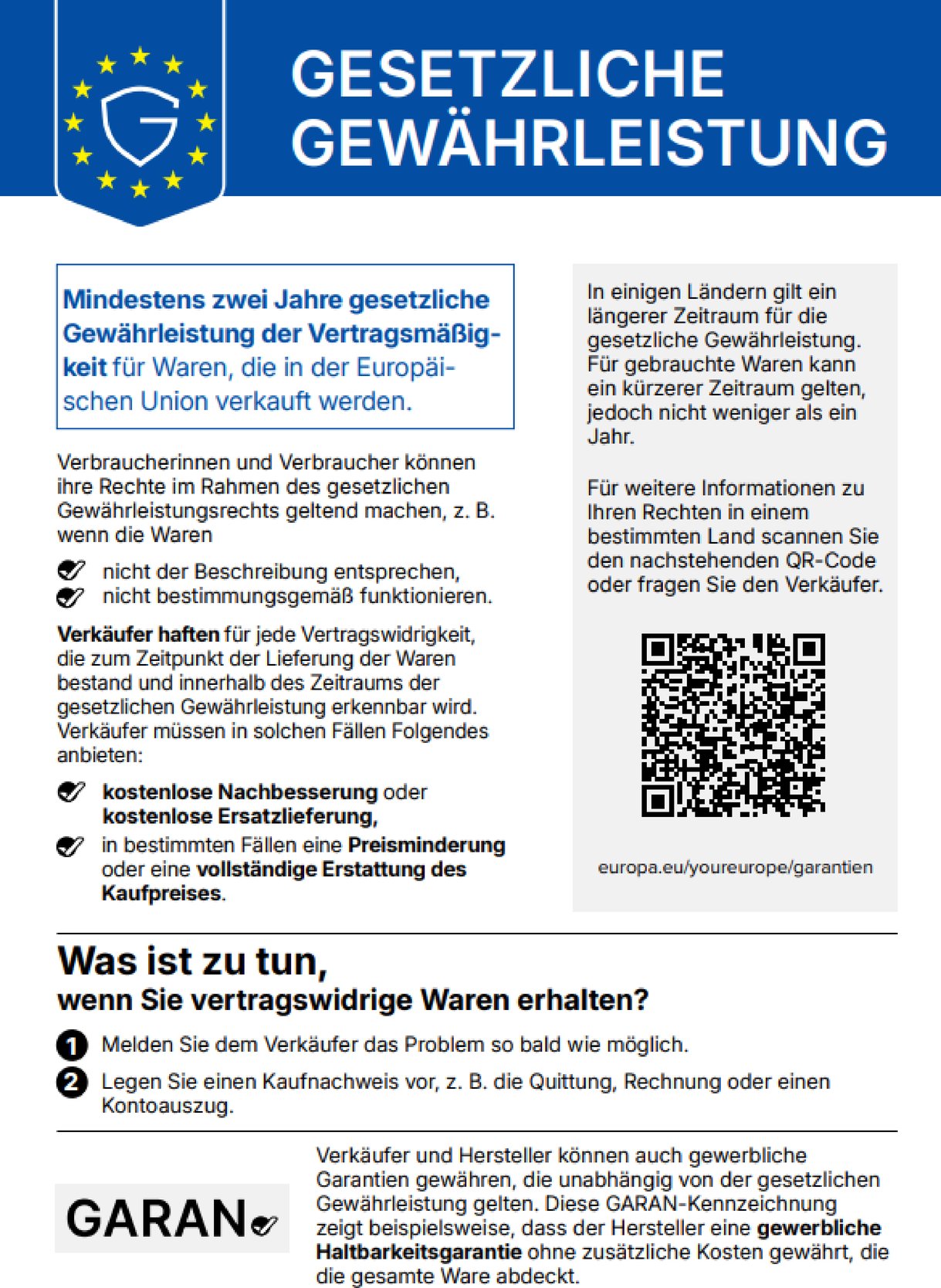 Gewaehrleistung