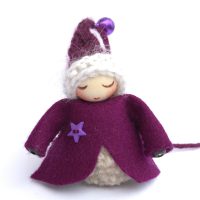 pompom Weihnachtsfrau
